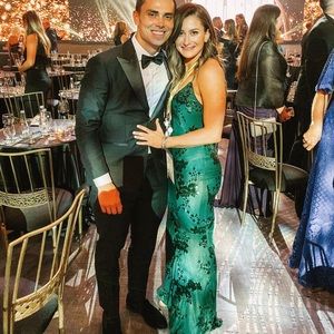 Lulus dress/gown size small, worn once